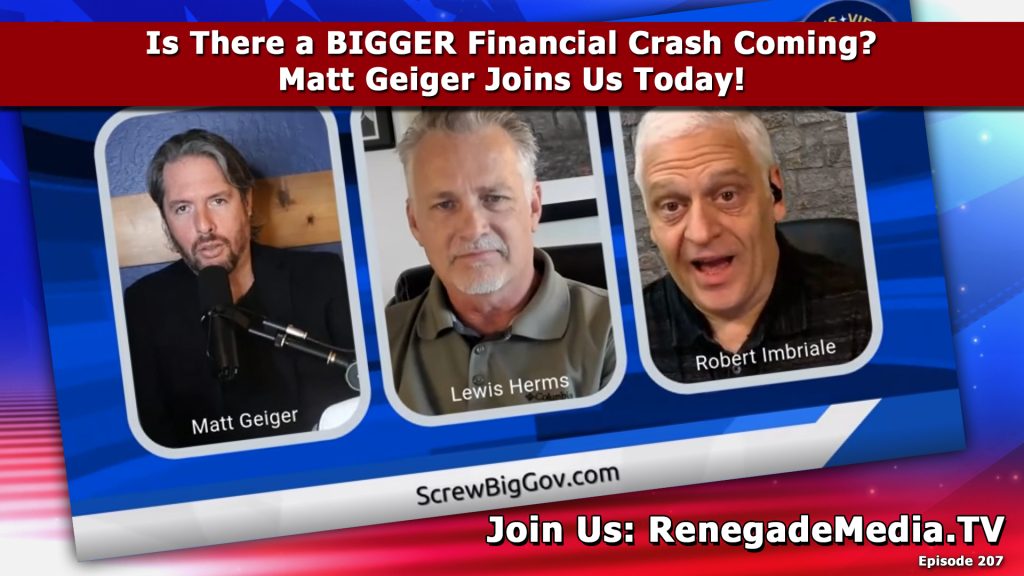 Bigger Financial Crash Coming